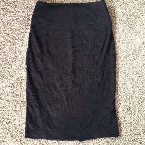 Express Black skirt in size 4